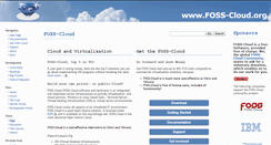 Desktop Screenshot of foss-cloud.org
