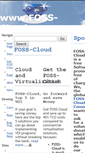 Mobile Screenshot of foss-cloud.org